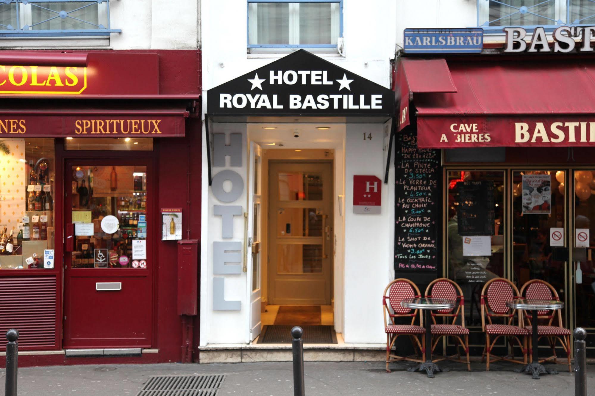 Hotel Royal Bastille Paris Eksteriør billede